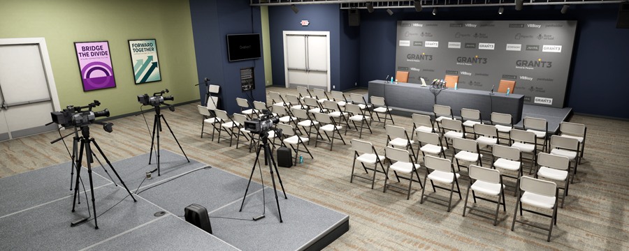Press Room venue in Ovation