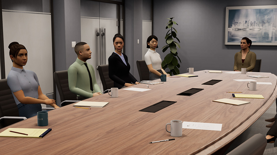 Boardroom panel practice venue