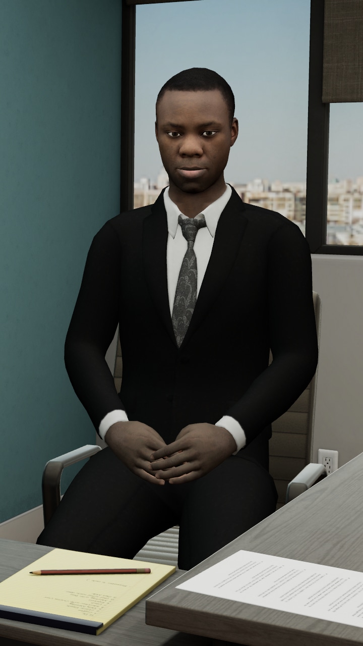 Interview scenario in Ovation